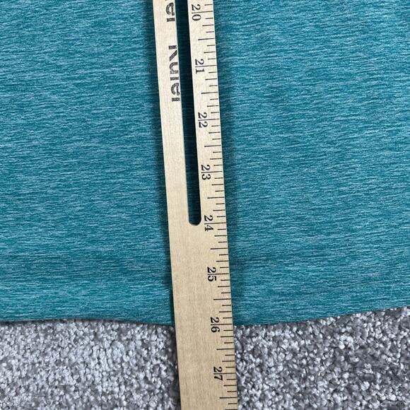 North Face 1/4 Zip Pullover Womens Large Performance Stretch Hiking Teal - Picture 11 of 14